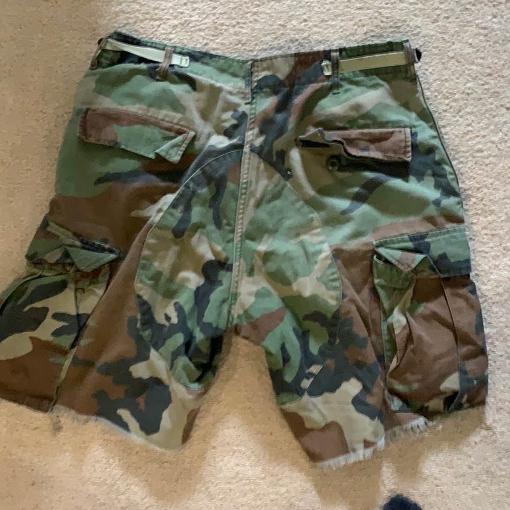 Authentic  army shorts / cutoffs